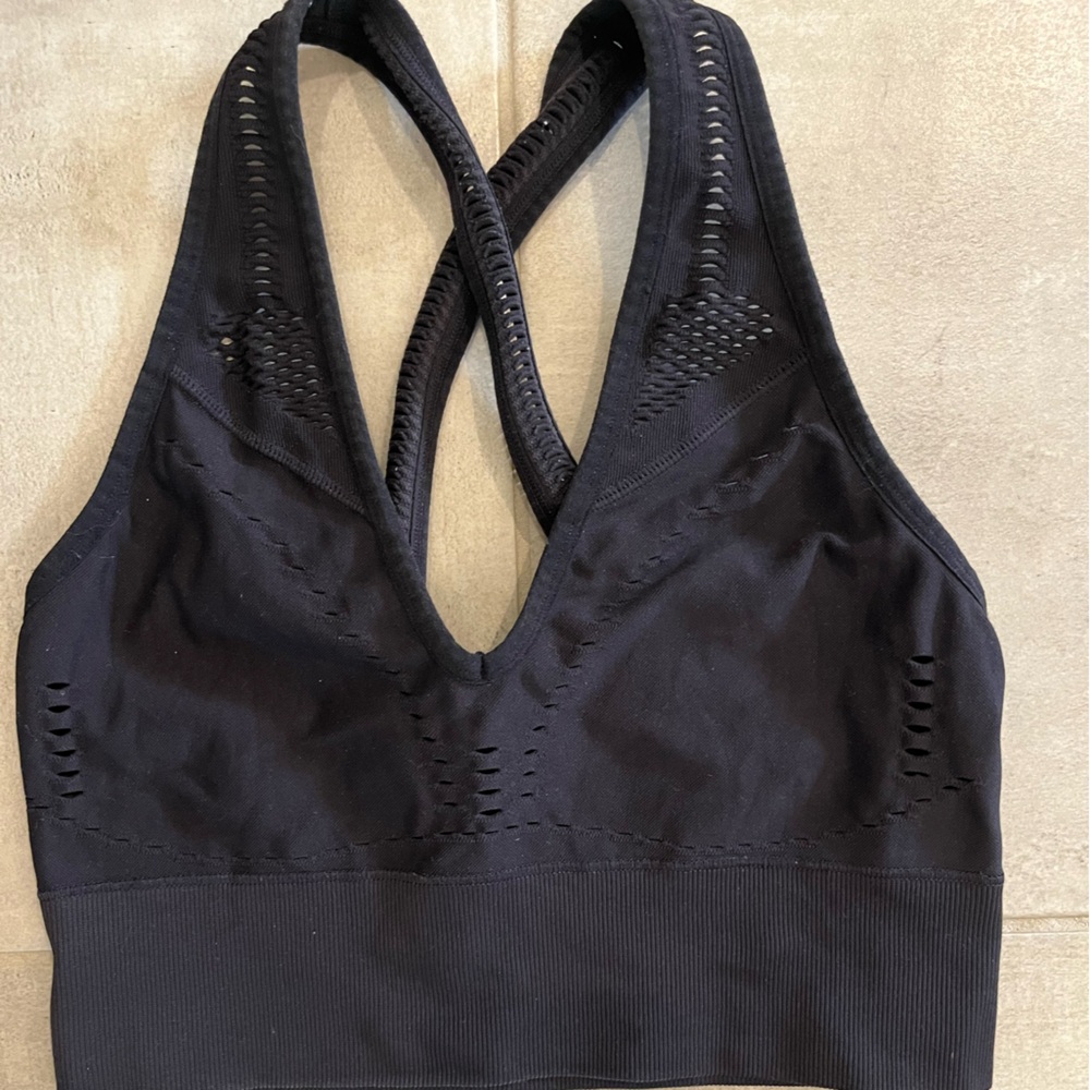 ALO Yoga Black Sports Bra